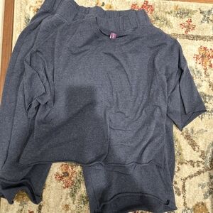 Adore Me Navy Matching Sweat Set